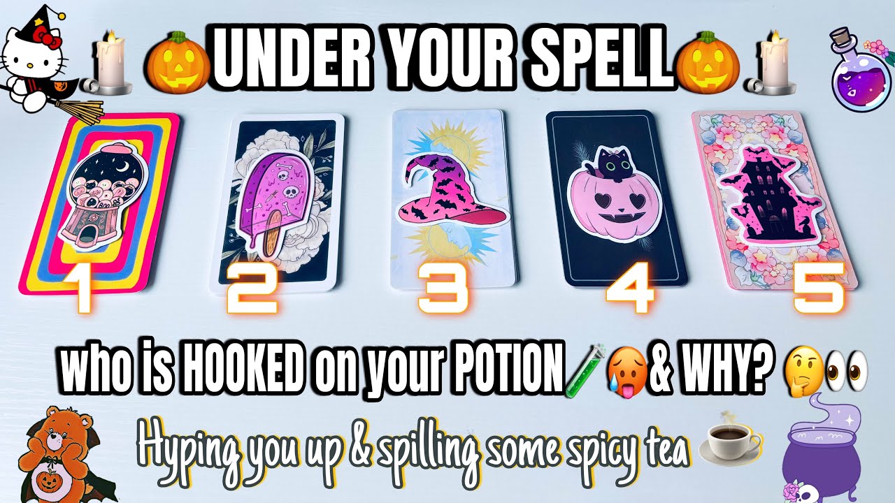 They’re Hooked On Your Potion 🧪 👀🕯️Who’s Under Your Spell & WHY They’re OBSESSED?🔮| Pick-A-Card
