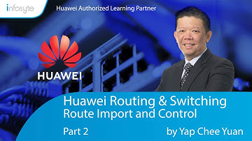 Huawei HCIE Routing & Switching Training : Route Import and Control Part 2