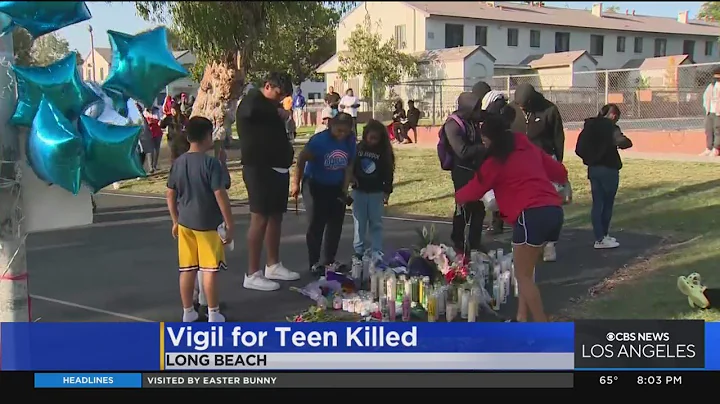 Friends and family gather in Long Beach to remembe...