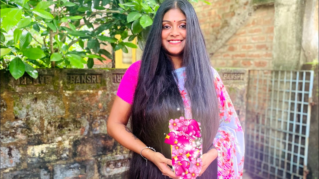 Hair play by client #longhairgirl #longhairchallenge #longhairs #longhairmassage #longhairstyle