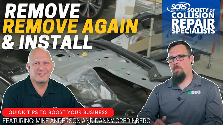 SCRS Quick Tips: Duplicate Removal Steps on Recycled Parts (RR&I)  NOTE: Second Removal NOT INCLUDED