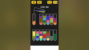 【Water Sort Puzzle】 Level 1169