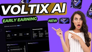 Voltix Ai Airdrop - | Airdrop Like Grass, Nodepay | Join Early Mining Phase