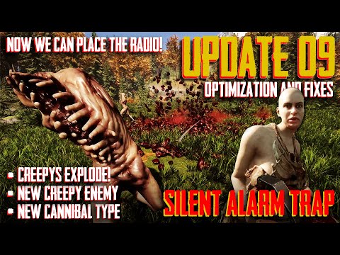 Sons of the Forest Patch 9 Update Patch Notes Add Radio Alarm Trap