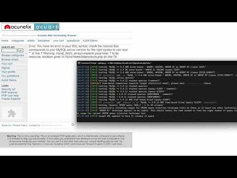 how to perform basic SQL injection via sqlmap