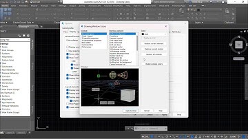 How to change background color in AutoCAD..Using option command..@CADSketchStudio