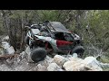 Can am x3 flips on hells gate at crossbar off-road park 