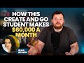 How this Create and Go student’s website makes $60,000/MONTH | Blog Review and Breakdown