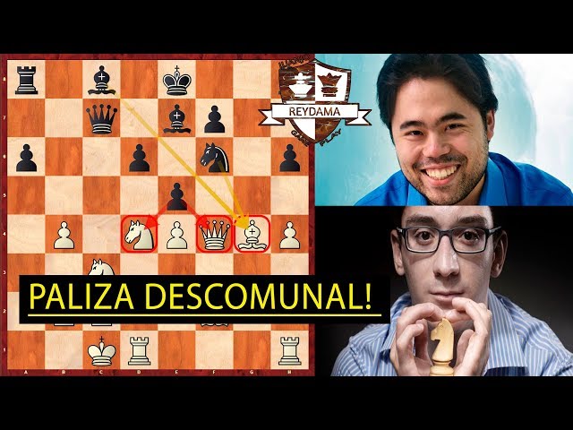 Duelo de Titãs: Caruana e Firouzja Travam Partida Espetacular de Xadrez! 