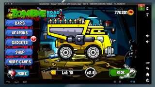 zombie road trip free Weapons and cars gameplay screenshot 1
