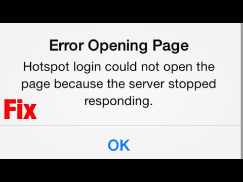 Hotspot Login Cannot Open The Page Because Too Many Redirects Occurred