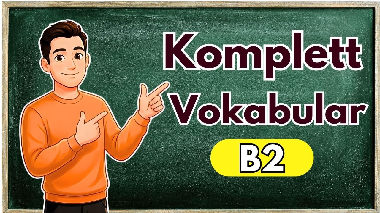 200 Wörter, die Deutsche wirklich benutzen 🇩🇪 | B2–C1 Wortschatz für natürliches Deutsch