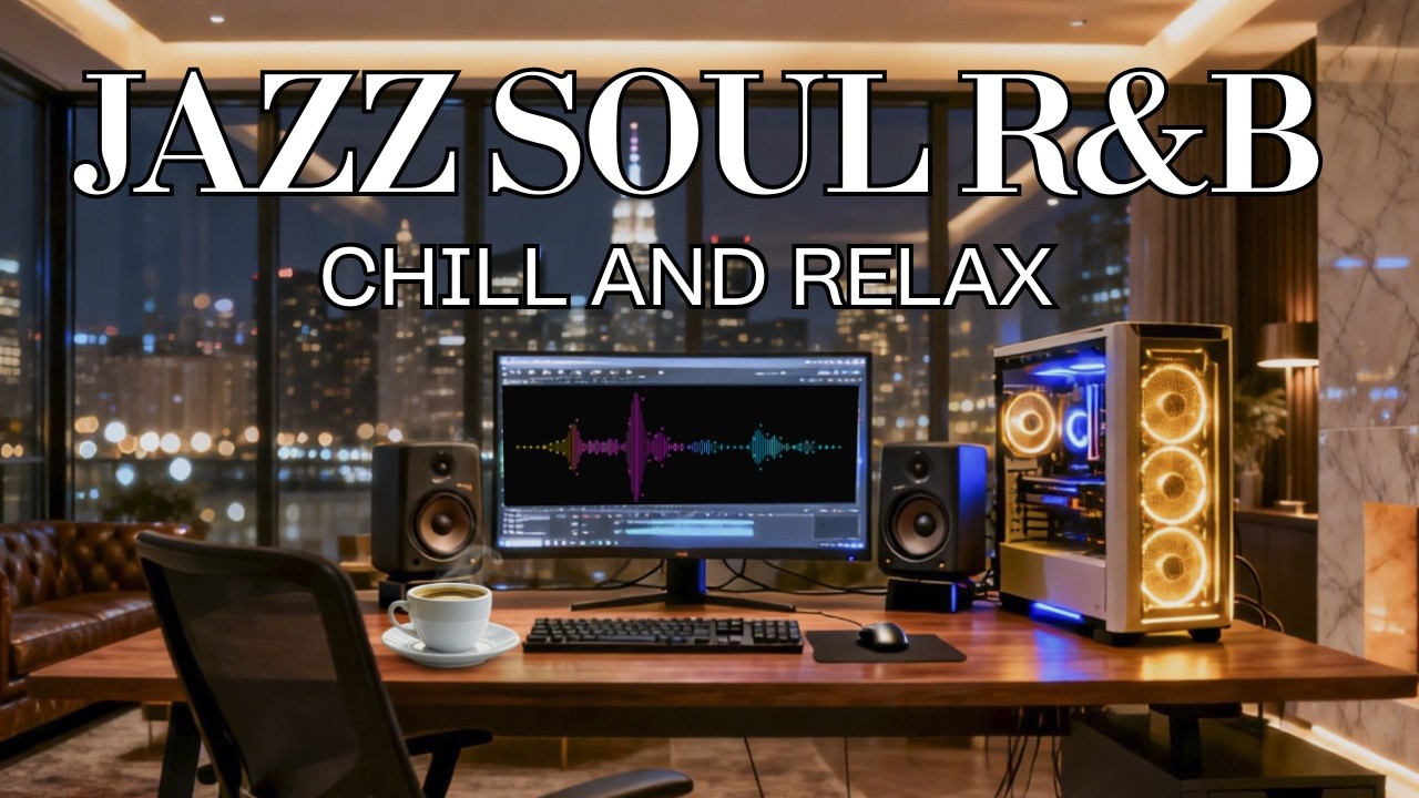 Late Night Jazz & Soul Grooves 🌃 Relax, Focus & Feel the Mood