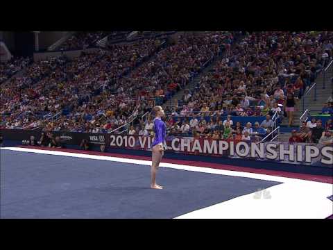 Briley Casanova - Floor Exercise - 2010 Visa Champ...