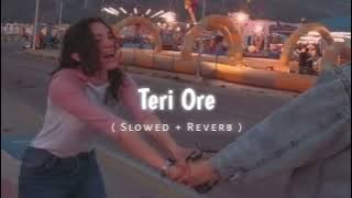 teri ore || slowed   reverb || mai kho gya || reverb song || mr vsc ||