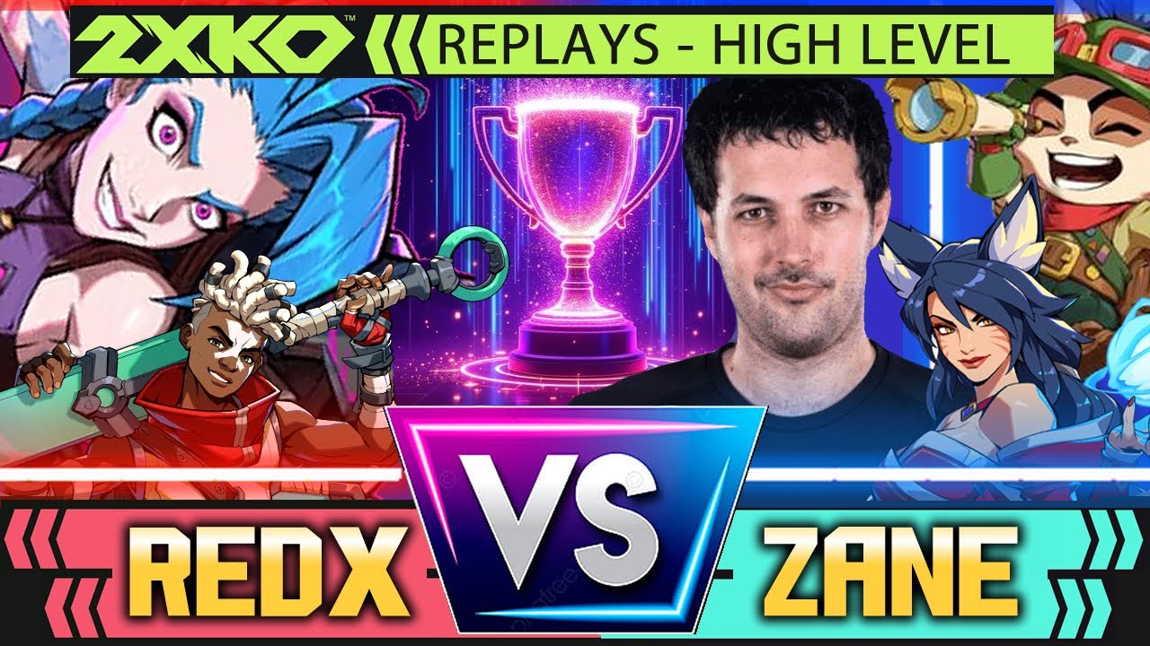 🔥2XKO Teemo, Ahri (Zane vs RedX) Jinx and Ekko ▰ League of Legends Fight