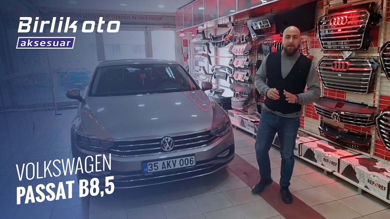 Volkswagen Passat B8,5 // Katlanır Ayna, Amblem Kamera, Krom Aksesuar Uygulamamız