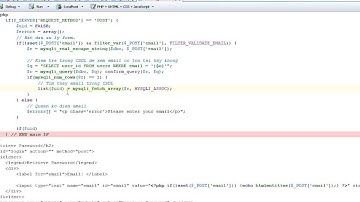 PHP Cơ bản - Tạo 1 hệ thống quản trị dữ liệu CMS đơn giản (50 of 74) retrieve_password