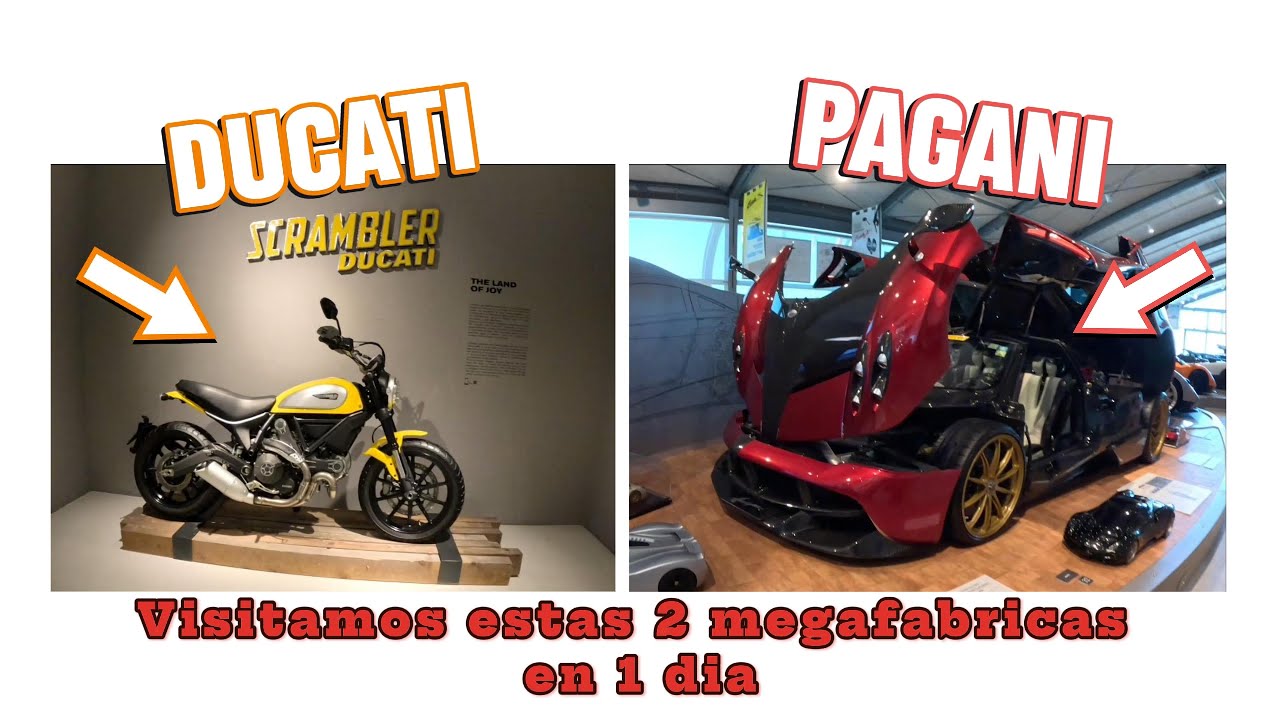 Asi se vive el Motor Valley 🇮🇹 | Ducati y Pagani como nunca los viste