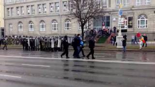 День Воли в Минске 25 марта. ВВ блокируют пр. Независимости