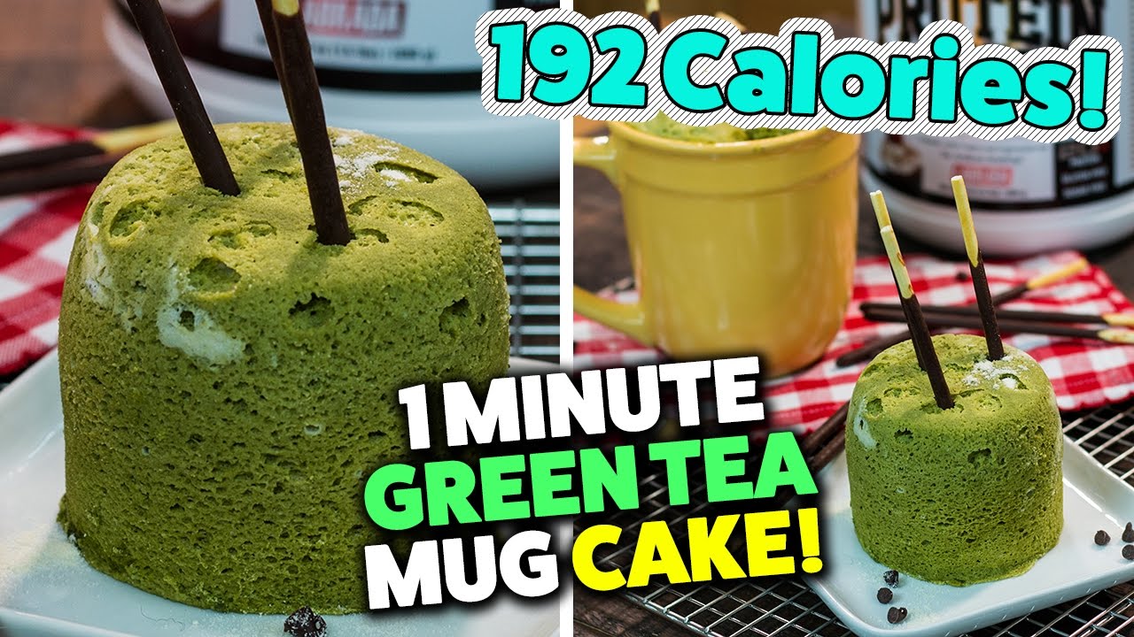 5 Minute Matcha Mug Cake