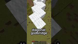 The BEST Diagonal BRIDGE IN MINECRAFT
