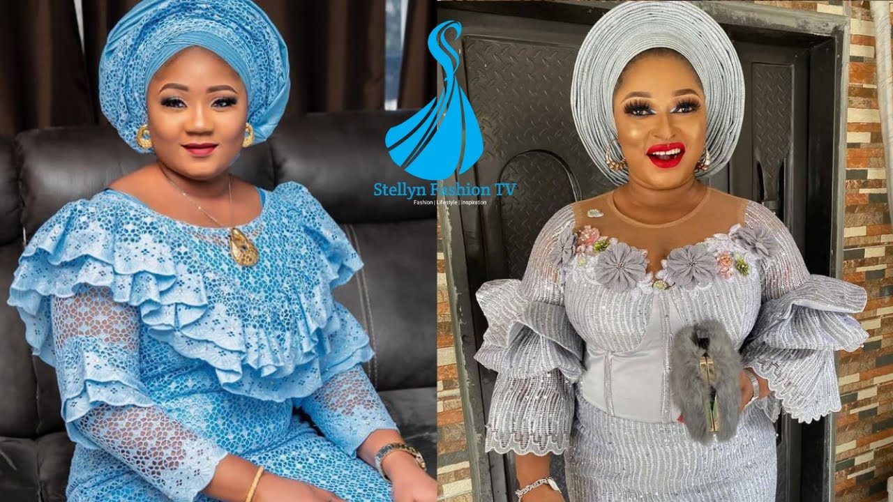 Most Glamorously Elegant and Stunning Asoebi and Lace Styles for Classy  Queens 