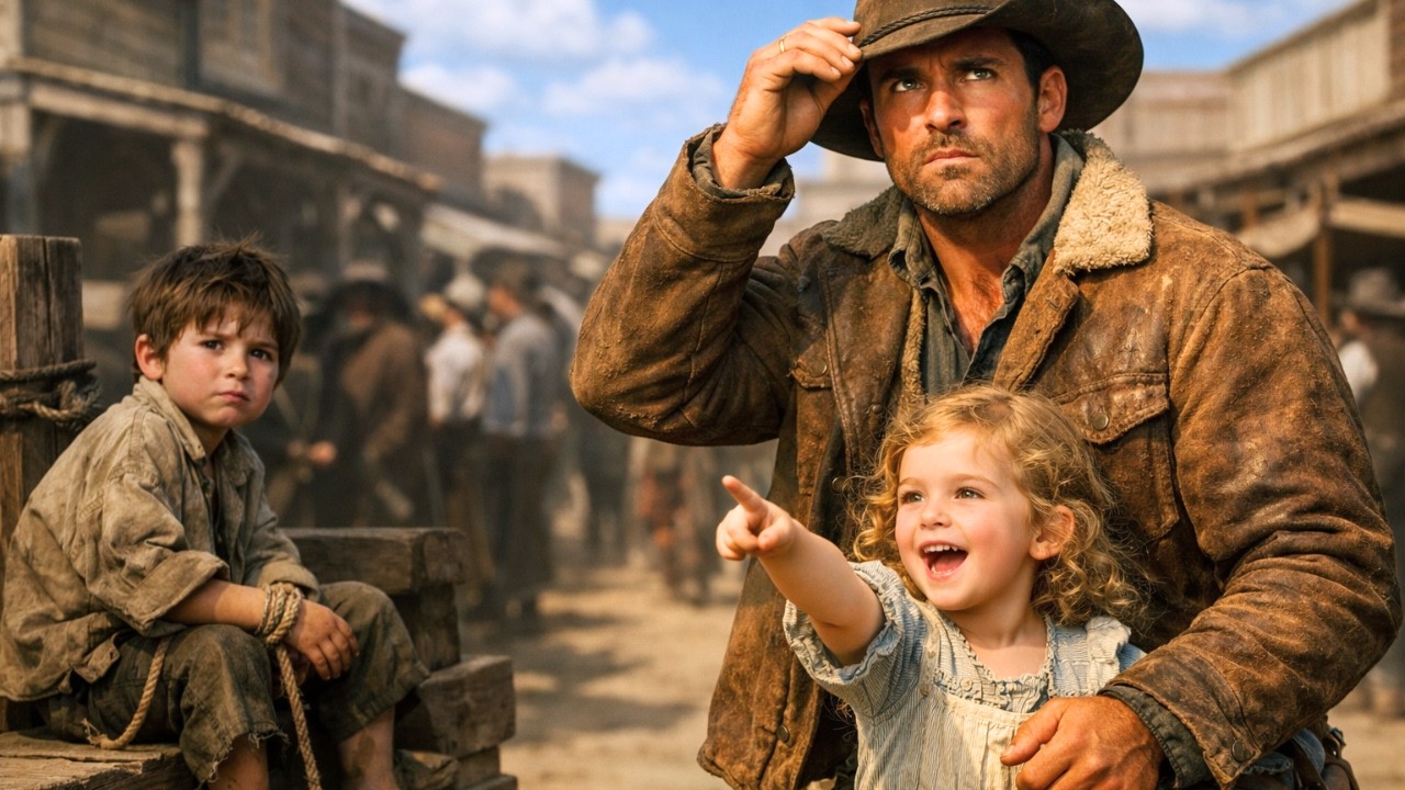 “Can We Buy That Boy, Daddy” — The Cowboy Man Stood Frozen When He Saw Who the Boy Truly Was