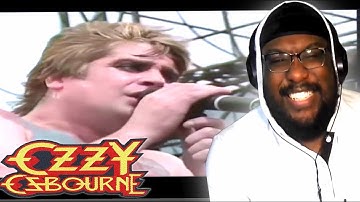 First Time Watching Ozzy Osbourne - Crazy Train Live Reaction