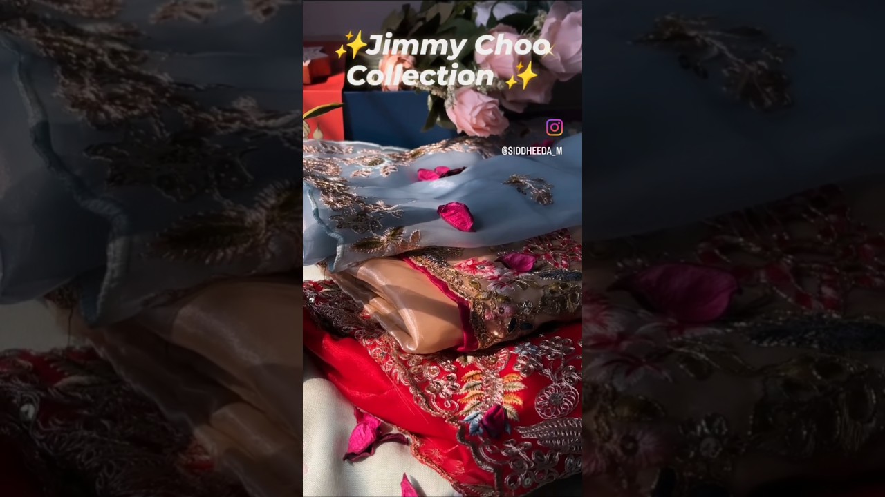 Jimmy Choo collection of Siddheeda! 