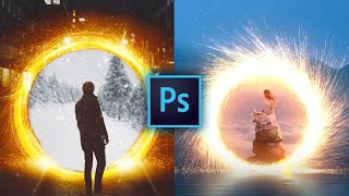 How to create Portal Effect Like Doctor Strange | Photoshop Tutorial