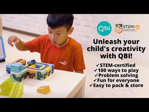 Qbi Toy | Unleash Your Child's Creativity With Magnetic Blocks & Cars - Kickstarter & Indiegogo