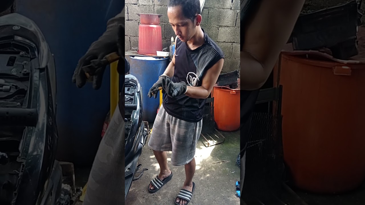 pagkabit Ng throttle position sensor(TPS) at idle speed sensor of Yamaha MSI 115