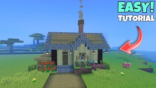 Minecraft - How To Build a Starter House In Minecraft (Minecraft)!