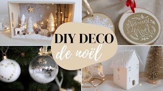 DIY de noël - 4 objets déco à fabriquer facilement !