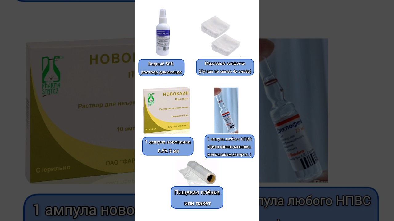 Компресс с димексидом. #артрит #артрозе #суставы #димексид #боль - YouTube