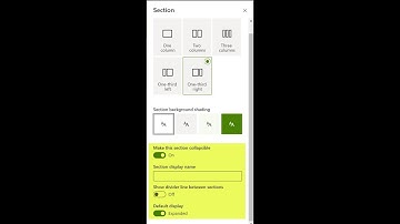 SharePoint Online - Collapsible sections in the modern SharePoint pages