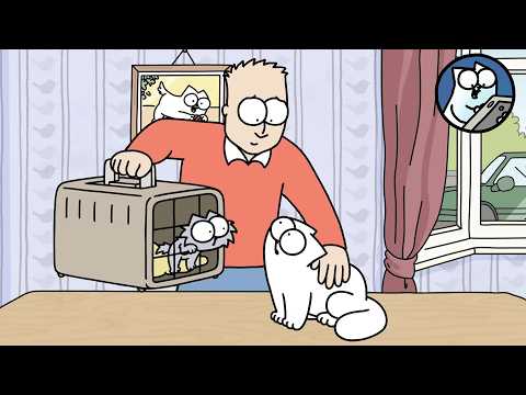 Whisker Me Away | Simon Goes on Holiday | Simon's Cat Extra