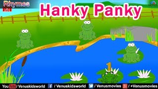 HUMPTY DUMPTY RHYME ~ Hanky Panky | Popular Rhyme | English Nursery Rhymes For Kids