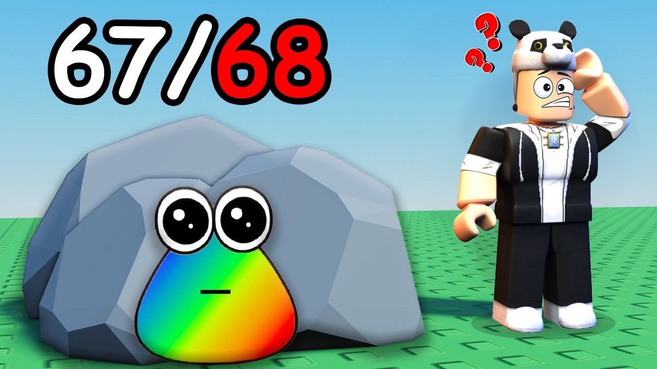 Roblox'ta POU Karakterlerini Buluyorum...