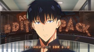 Free AFTER EFFECTS Editing Pack | 10K Subscribers Special GIVEAWAY! | Deacon Edit