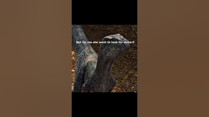 They never confirmed what happend to delta? #edit #capcut #jurassicworld #velociraptor #capcutedit