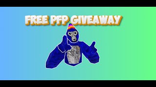 I’ll Make You a FREE Gorilla Tag PFP 🎨 (5 Winners)