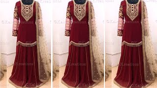 2019 Latest Stani Gharara And Sharara Design Ll New Stani Gharara And Sharara Collection