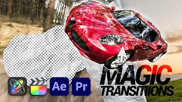 AI-Powered Magic Transitions for Final Cut Pro, Premiere Pro, After Effects and Motion