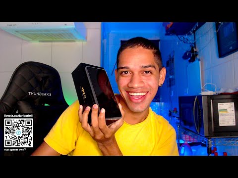 MOSTRANDO MEU CELULAR NOVO | LIVE 023