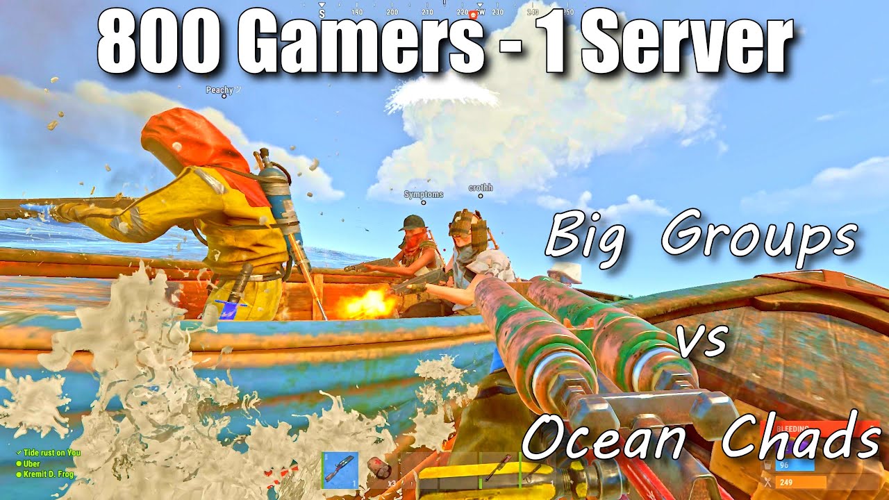 Big Groups vs Ocean Chads 🔥 High Pop Official Rust - YouTube