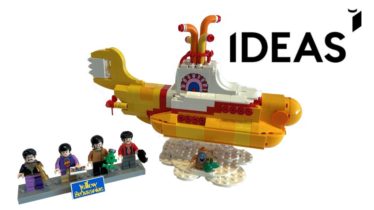 LEGO IDEAS Yellow Submarine (21306) Speed build YouTube