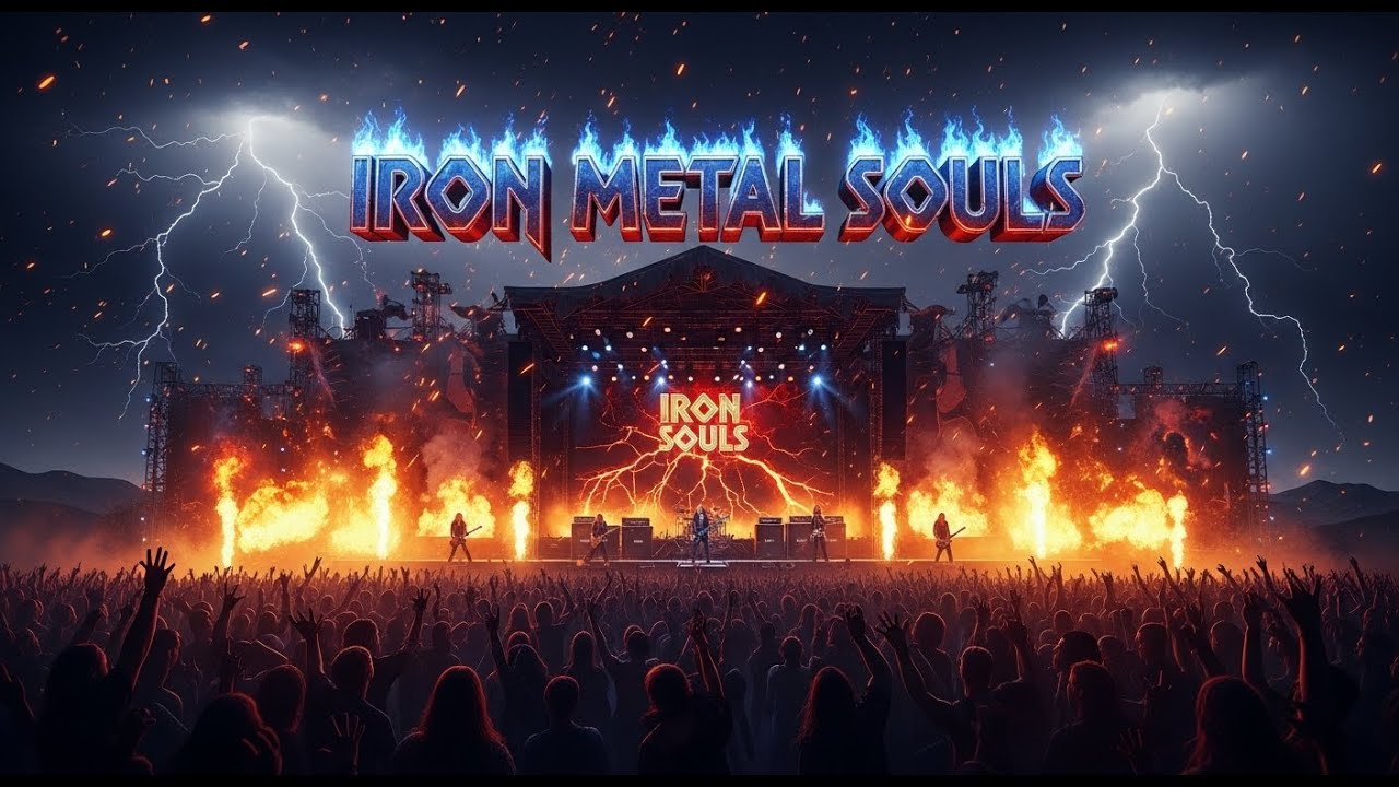Iron Metal Souls 🔥 Metallica X Iron Maiden 🔥 Echoes of the Black Flame