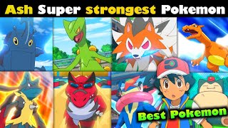 Super strongest Pokemon of Ash || Ash strongest Pokemon of all time || Ash Pokemon tournament hindi